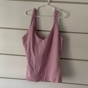 lululemon athletica Light Pink Tank Top